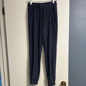 Lululemon Heathered Navy Blue Jogger Pants